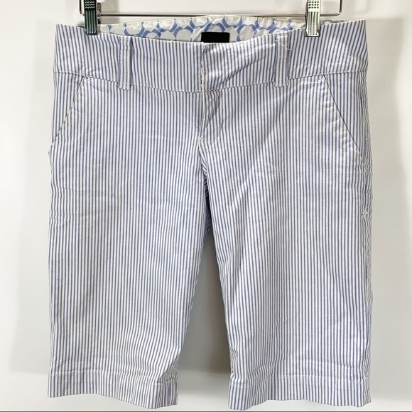 Hurley Pants - Hurley 9 Shorts Bermuda Pinstripe Cotton Stretch